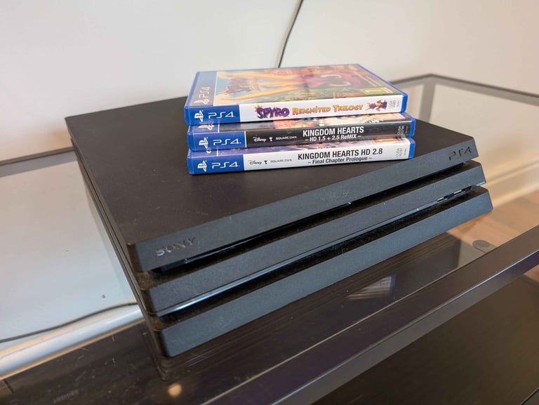PS4 Pro with 3 Games