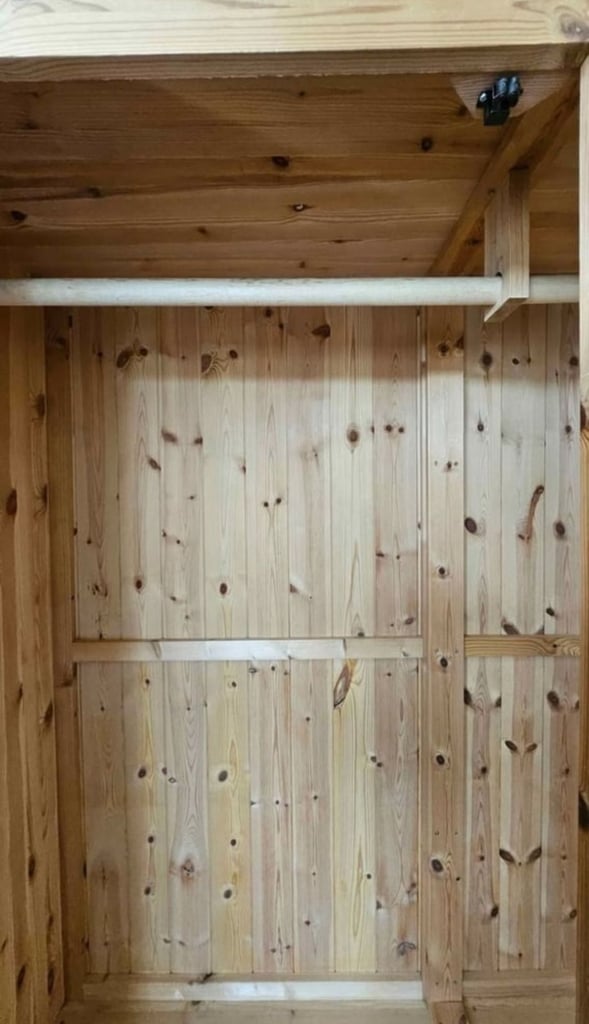 SOLID PINE WOOD Wardrobe - Quick Sale!