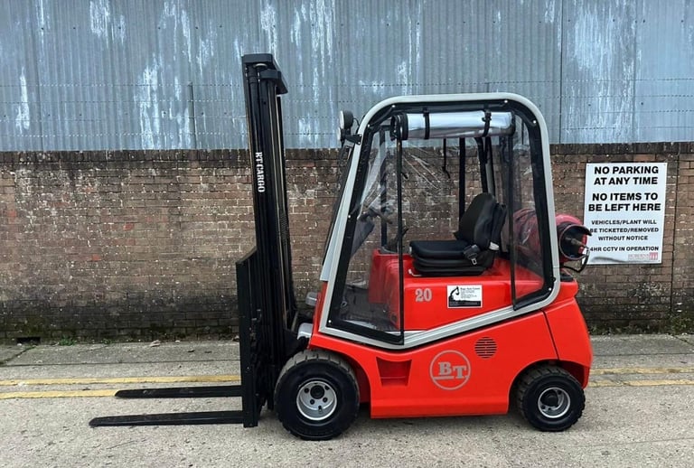 2005 BT 2ton gas forklift, full cab, sideshift, 4k hours 
