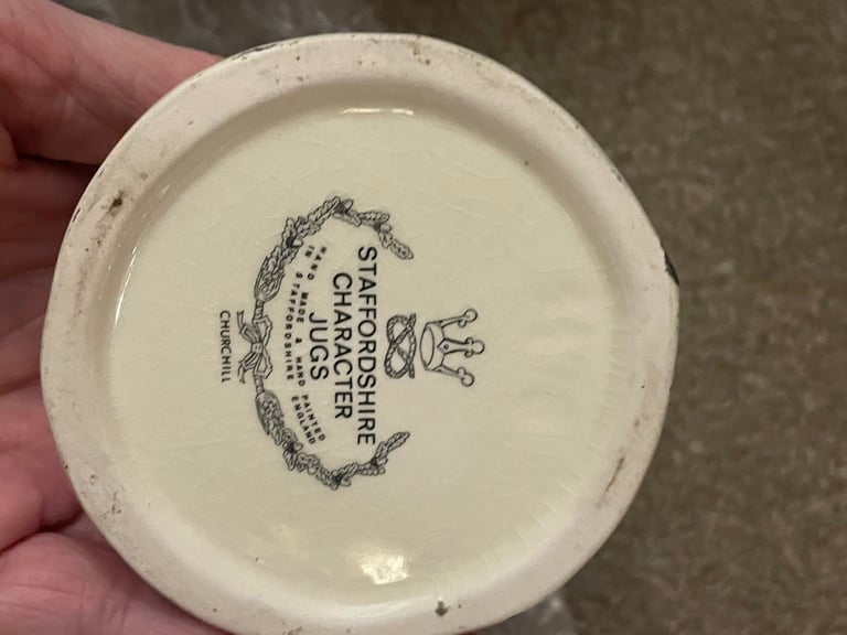 Vintage Winston Churchill Toby Jug 