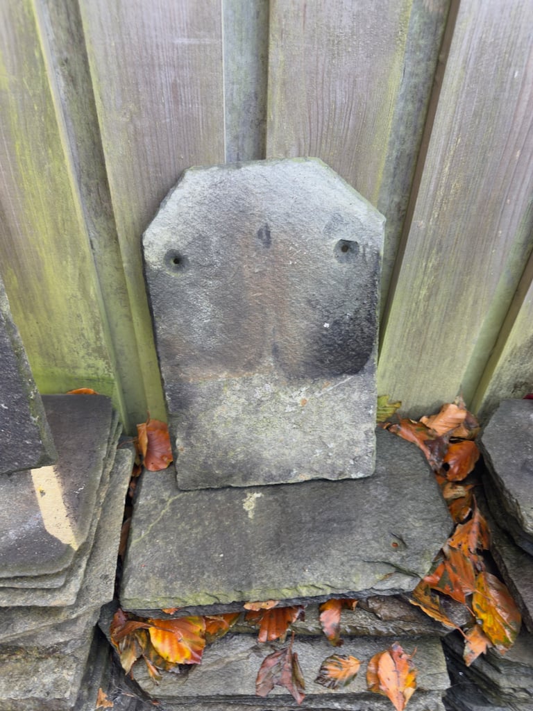 Slate Roof tiles. Green Peggies/Norwegian Slate