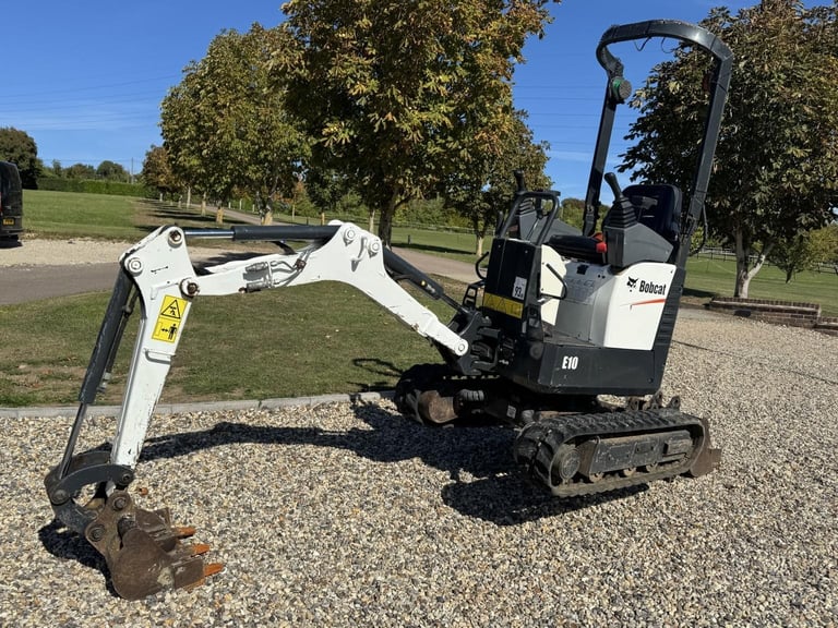 2018 Bobcat E10 Zero Tail Swing Micro Excavator Digger
