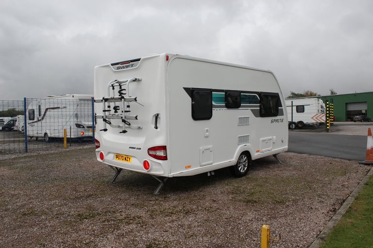 2023 Swift Sprite Alpine 2, Spacious 2 Berth Caravan With End Washroom & Mover