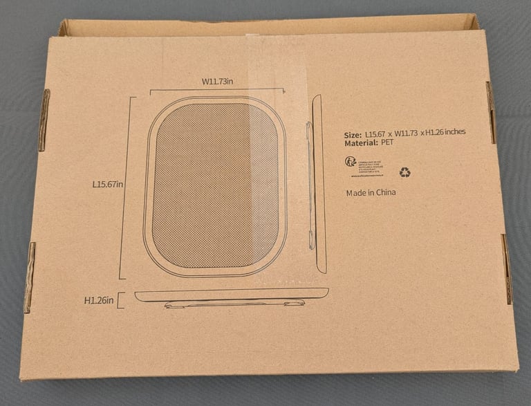 AUAUY Lazy Susan Turntable Organizer for Refrigerator