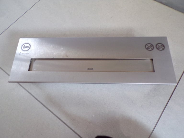 image for LARGE STAINLESS STEEL ETHONOL BURNER FOR HOUSE