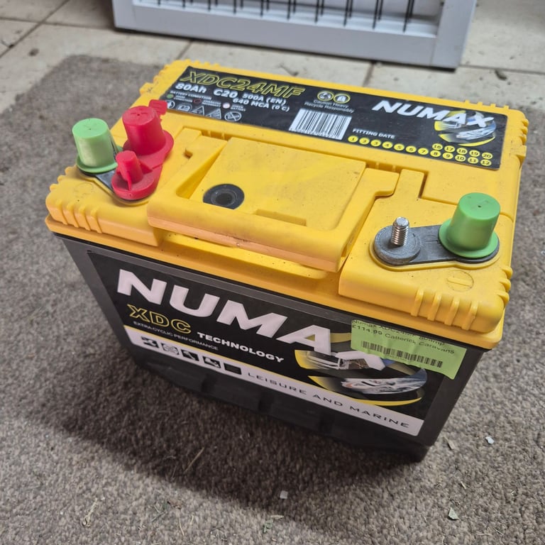 Numax XDC24MF Leisure Battery 12V 80Ah