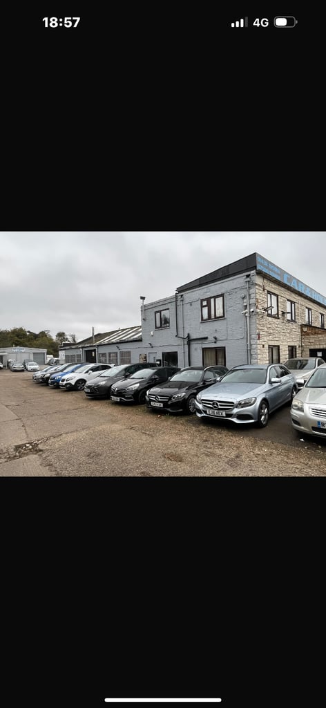 Car dealership to rent.