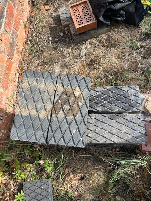 image for Reclaimed Victorian Diamond Pavers