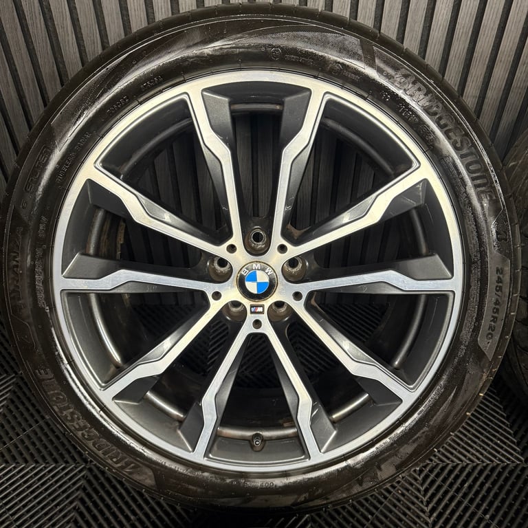 20'' GENUINE BMW X3 X4 G01 G02 699 M SPORT ALLOY WHEELS TYRES ALLOYS