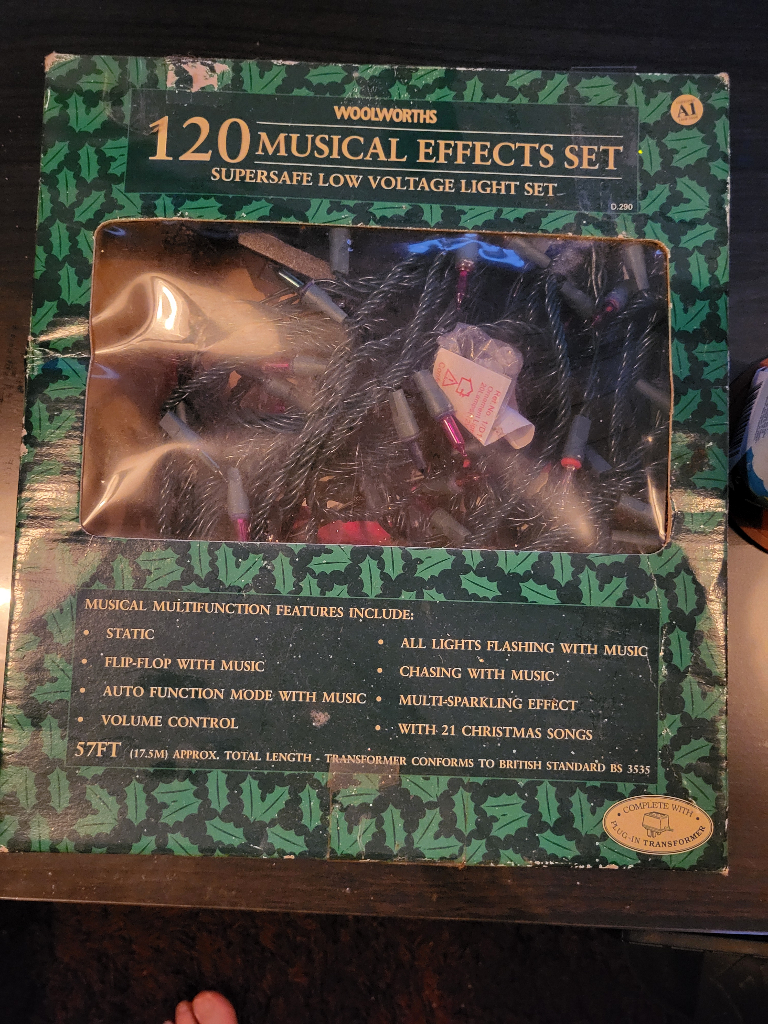 120 Christmas Musical Lights