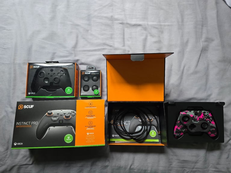 Xbox Controller /PC - Scuf Instinct Pro Wireless (or wired), plus multiple accessories