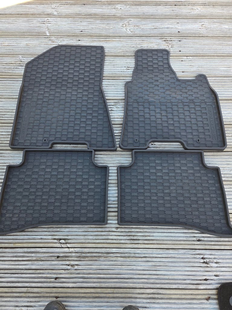 image for Kia sportage rubber mats 