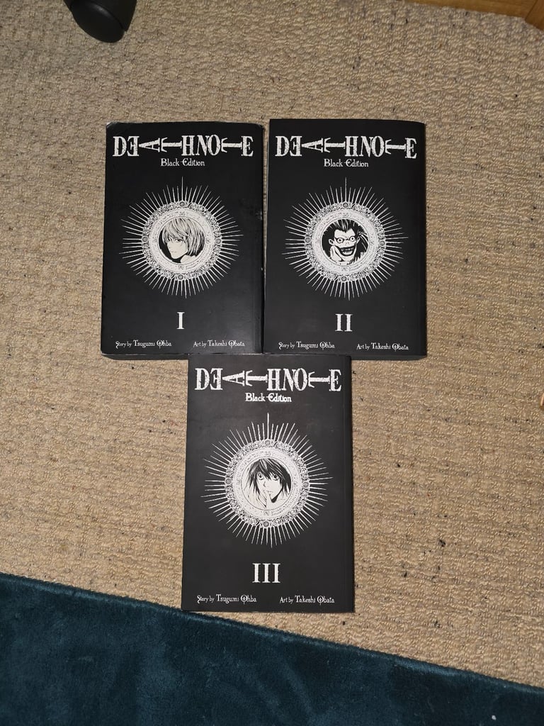 Death Note Black Edition Vol I-III