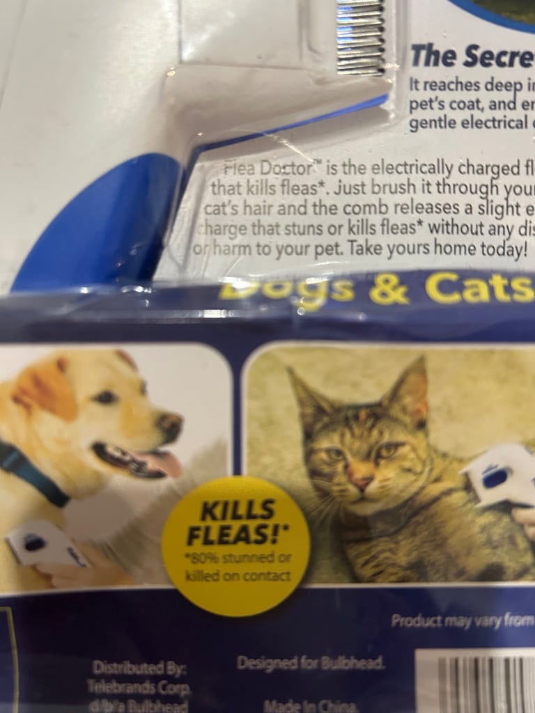 Flea treatment machine 