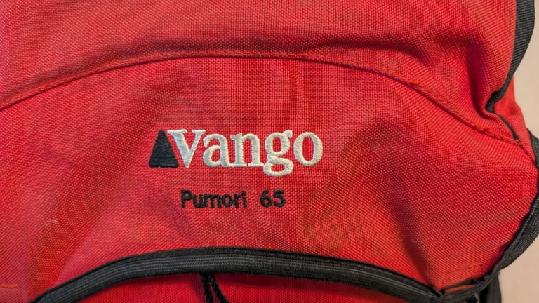 65L Vango hiking backpack