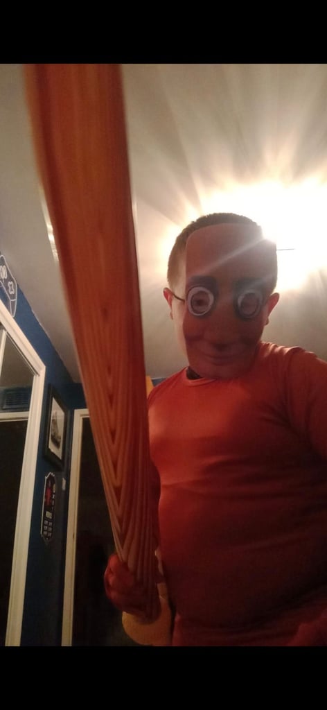 Brainrot tun tun tun sahur costume 140cm