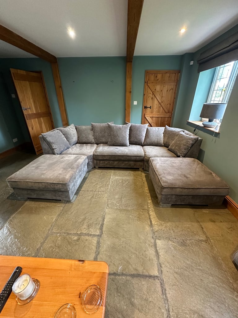 image for Dark Grey U Shaped Sofa 🛋️ DELIVERY AVAILABLE