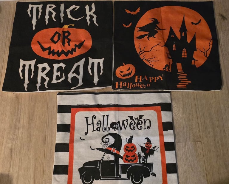 image for X3 Halloween Cushion Covers 
