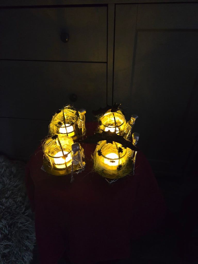 Halloween table lights
