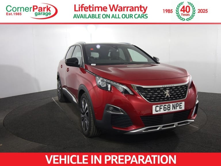 image for 2018 Peugeot 3008 1.2 PureTech GT Line 5dr HATCHBACK PETROL Manual