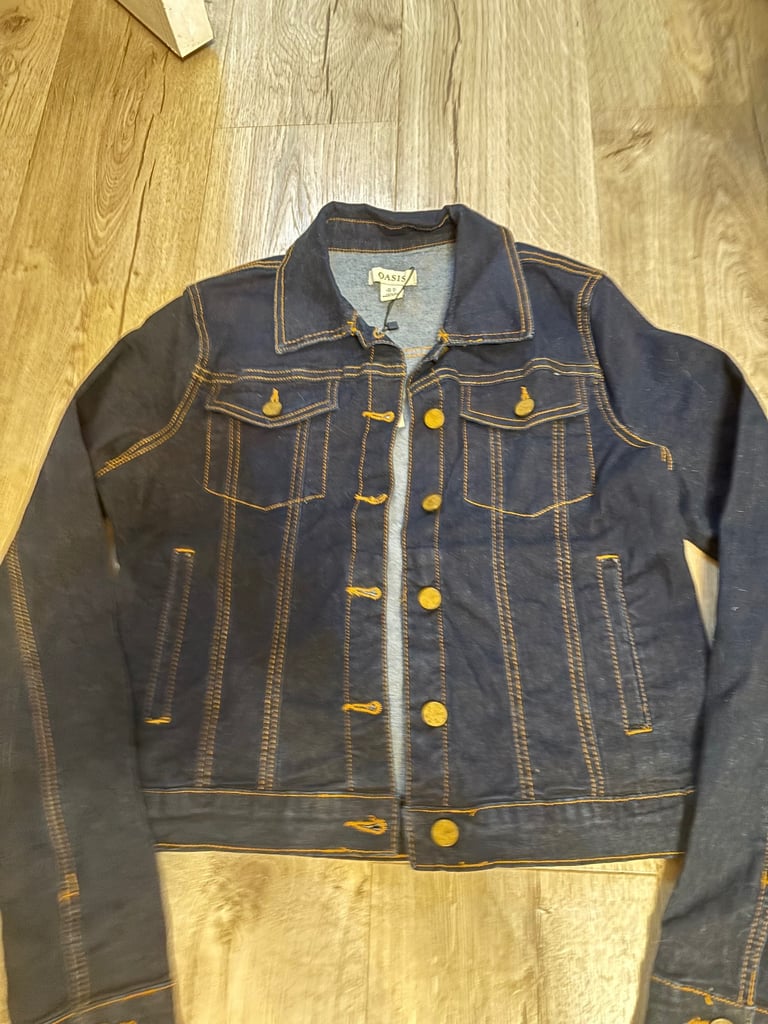 image for Oasis denim jacket, pick up only 