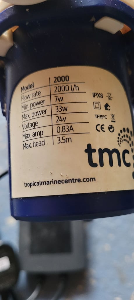 TMC 2000 l/h pump