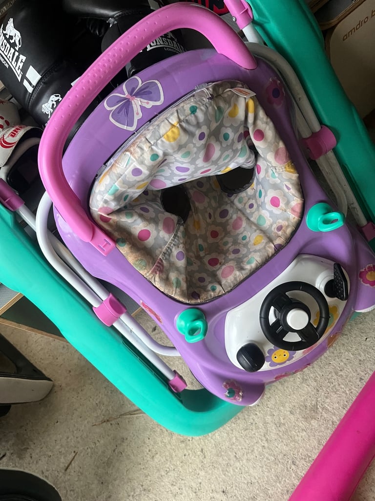 2 baby walkers barely used. FREE