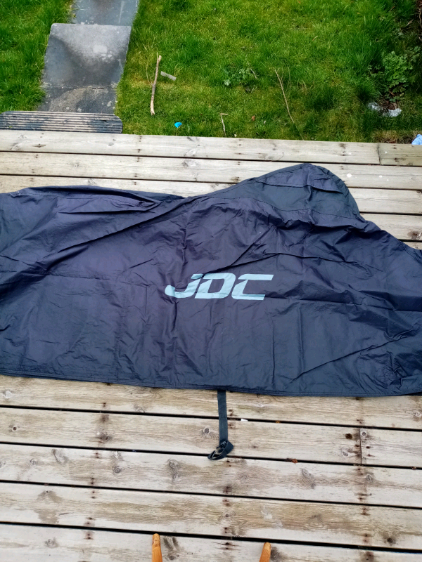 Motorcycle cover. 