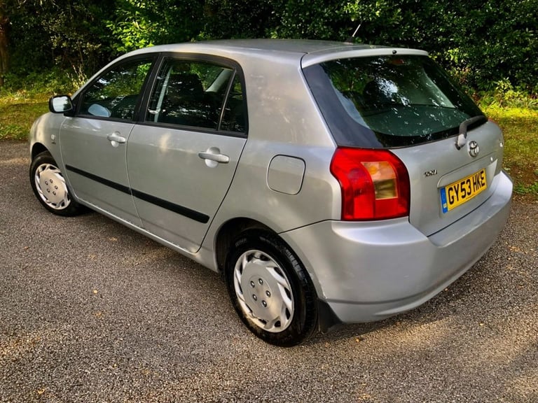 2003 Toyota Corolla 1.6 VVT-i T2 Hatchback 5dr Petrol Automatic (190 g/km, 109 bhp) RETIRED OWN H...