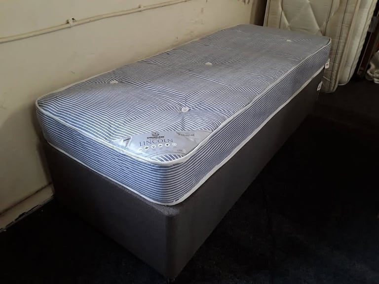 image for 30-inch-wide grey toddler bed base & mattress Low Cost Moves 2nd Hand Items STALYBRIDGE SK15 3DN