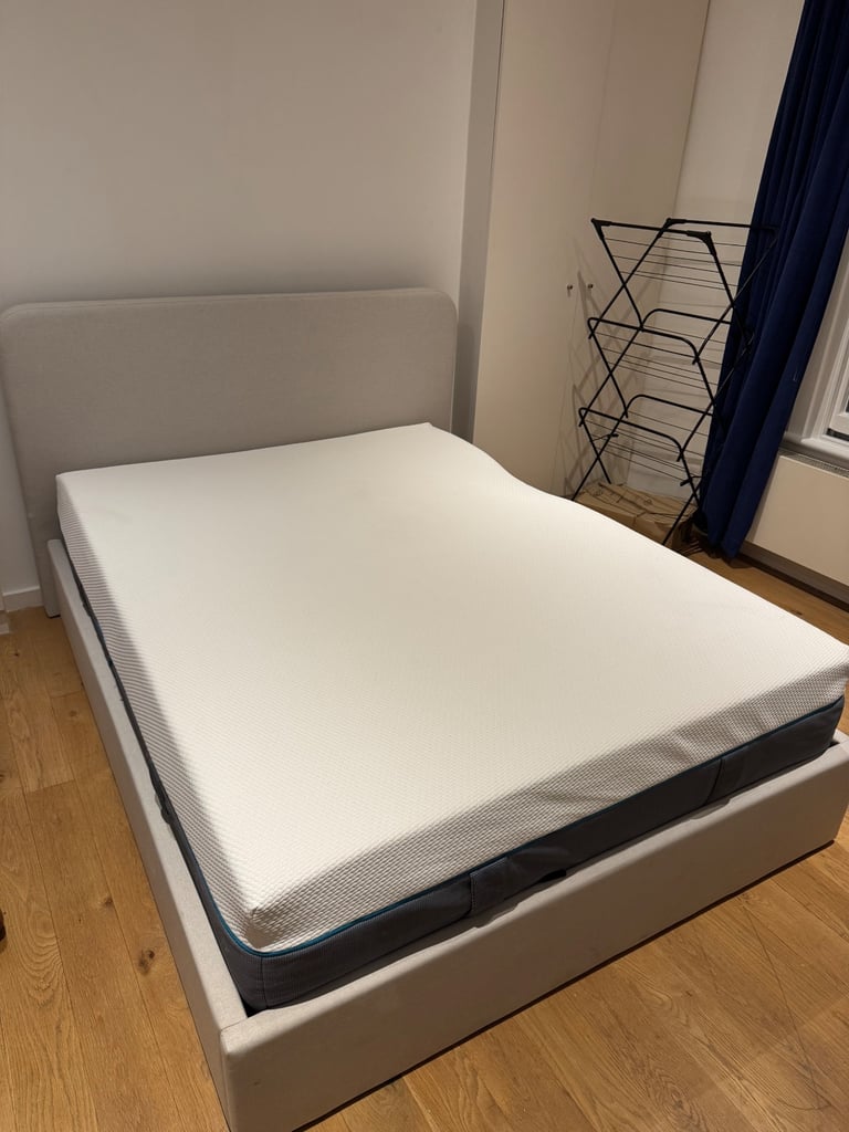 image for King size Dusk Ascot Bed Frame and Simba Luxe Mattress