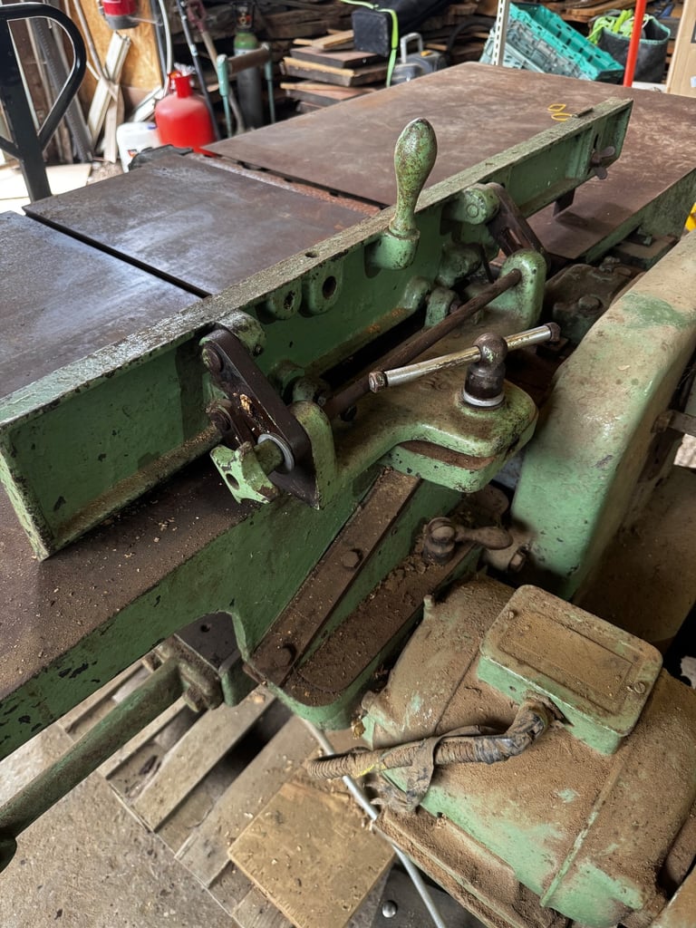 Wadkin 2ft planer thicknesser, 3 phase, WIDE 