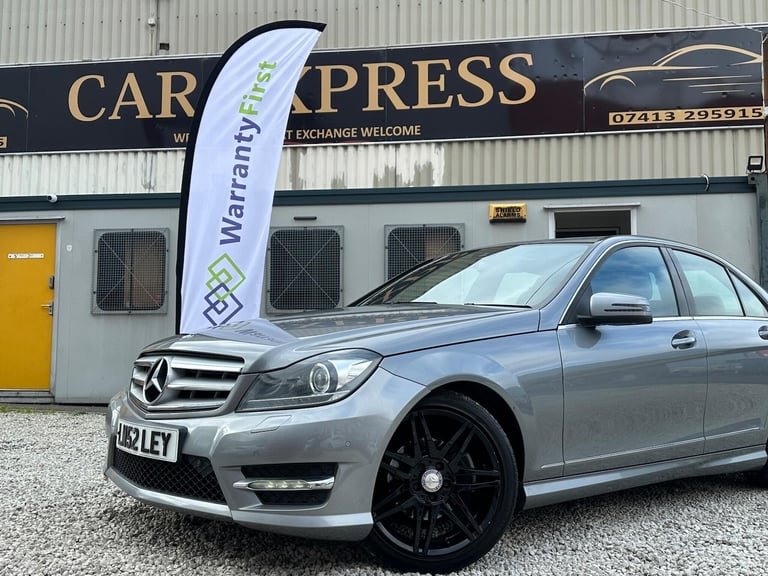 2012 Mercedes-Benz C Class 2.1 C220 CDI BlueEfficiency AMG Sport Plus G-Tronic+ Euro 5 (s/s) 4dr ...