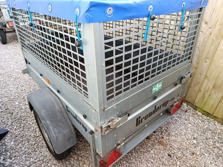 Brenderup 1150s Utility Trailer with Extension