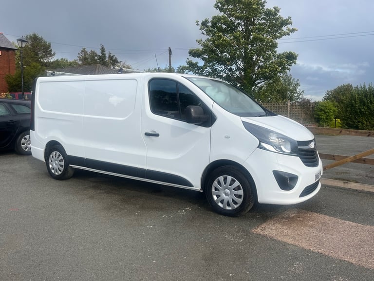 2018 Vauxhall Vivaro 2900 1.6CDTI 120PS Sportive H1 Van LWB long wheel base PANEL VAN Diesel Manual