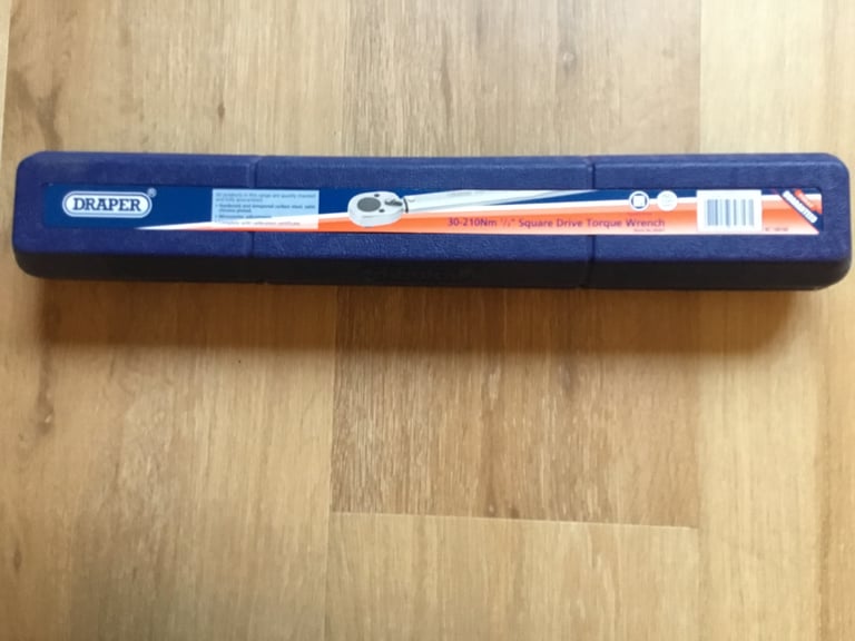 Draper 30-210Nm 1/2” Square Drive Torque Wrench