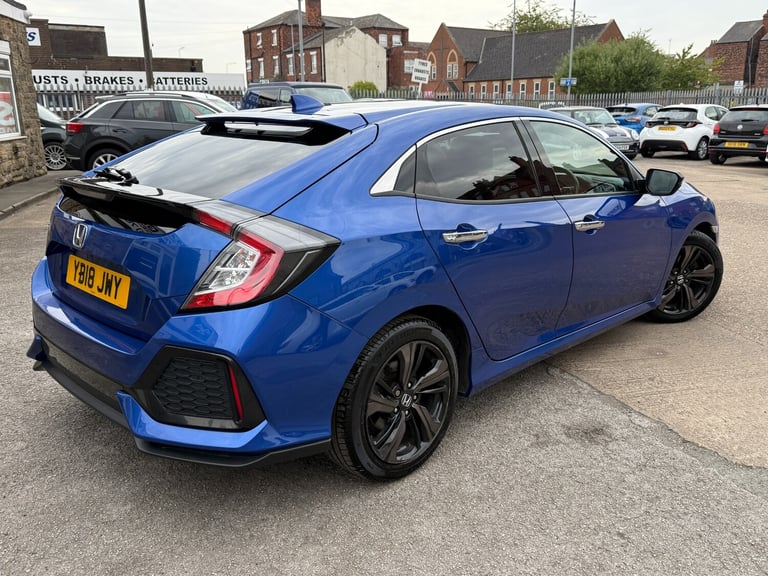 2018 Honda Civic 1.5 VTEC Turbo Prestige 5dr CVT HATCHBACK Petrol Automatic