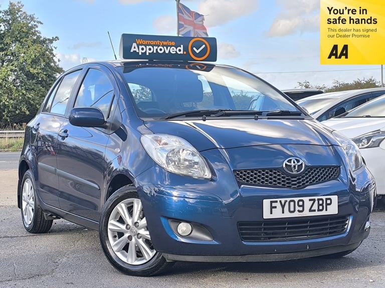 2009 Toyota Yaris 1.33 Petrol Auto Dual T Spirit 5dr Multi Mode 2 Key Road Tax 35 ULEZ Free HATCH...
