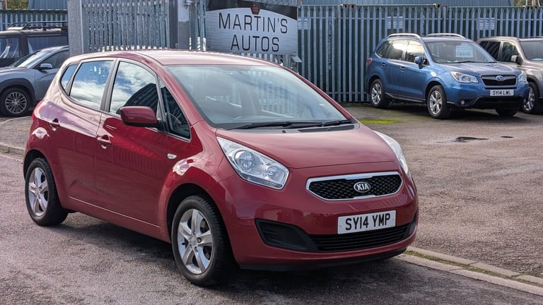 2014 Kia Venga 1.4 EcoDynamics 1 5dr,79K, MOT 21/10/26 HATCHBACK Petrol Manual