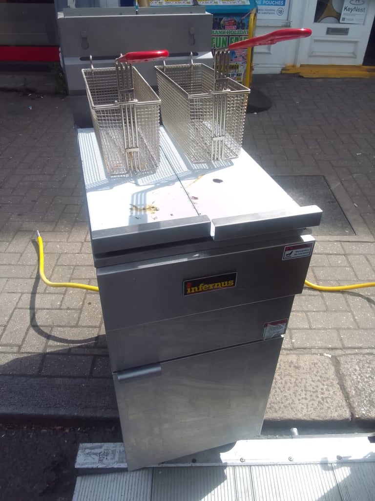 Catering equipment commercial gas griddles fryers restaurant trailer cafe pub equipment 