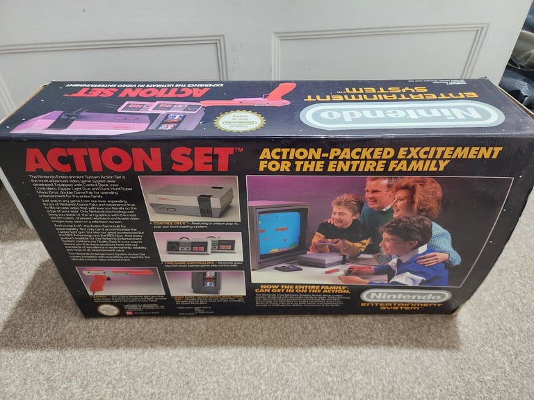 NES Action Set - Boxed - Complete