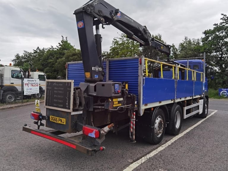 2017 MAN TGS 26.360 6X2 DROPSIDE 20ft Flat