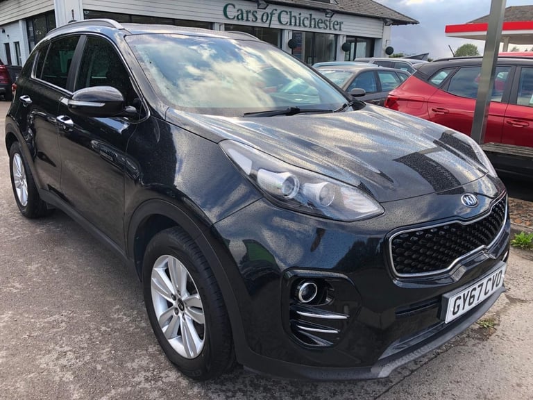 2017 Kia Sportage 1.6 ISG 2 petrol manual 2 owners, ULEZ compliant, service hist
