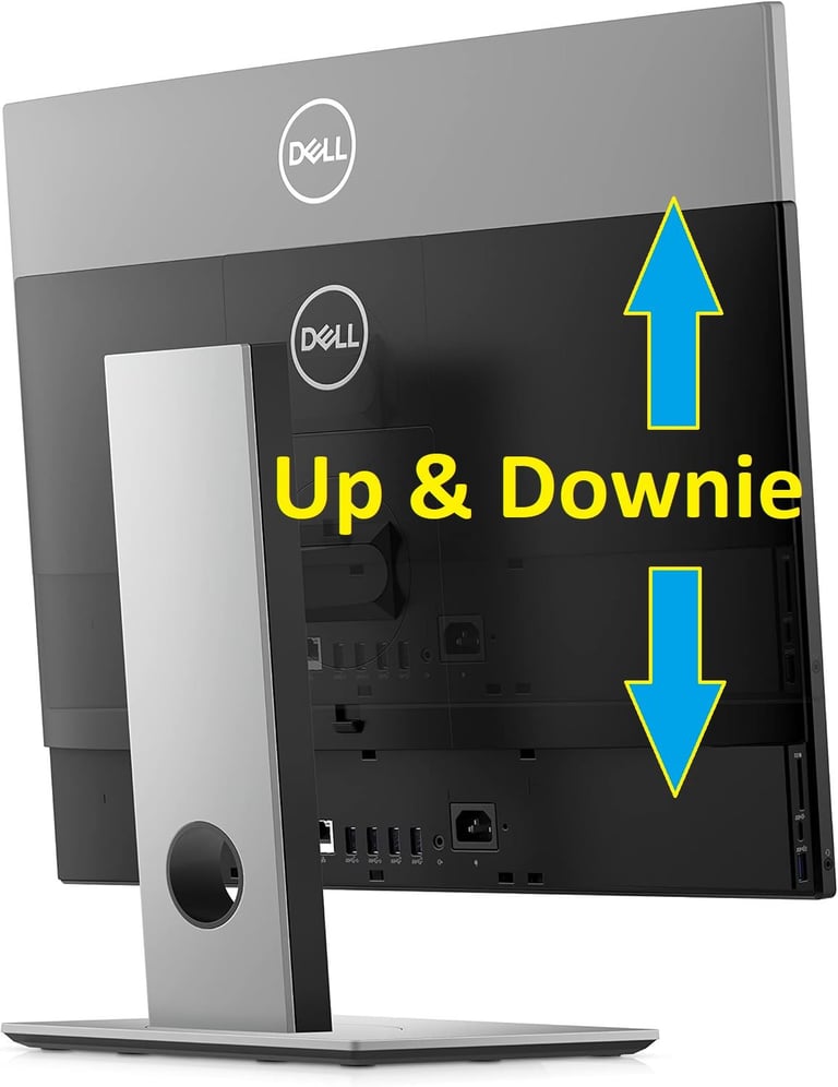 Dell PC i5 12500 8GB 256GB Win 11 Pro Computer 24-inch 12th Gen 1080P All in One OptiPlex 5400 AIO