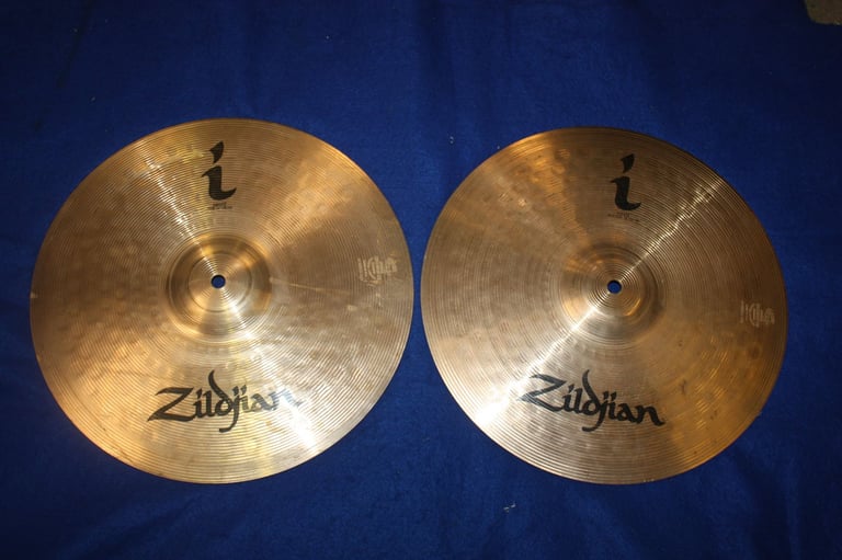 image for Zildjian i Series 14in Hi Hat Cymbals (Top 1020 grams Bottom 1159 grams) Great Condition £125