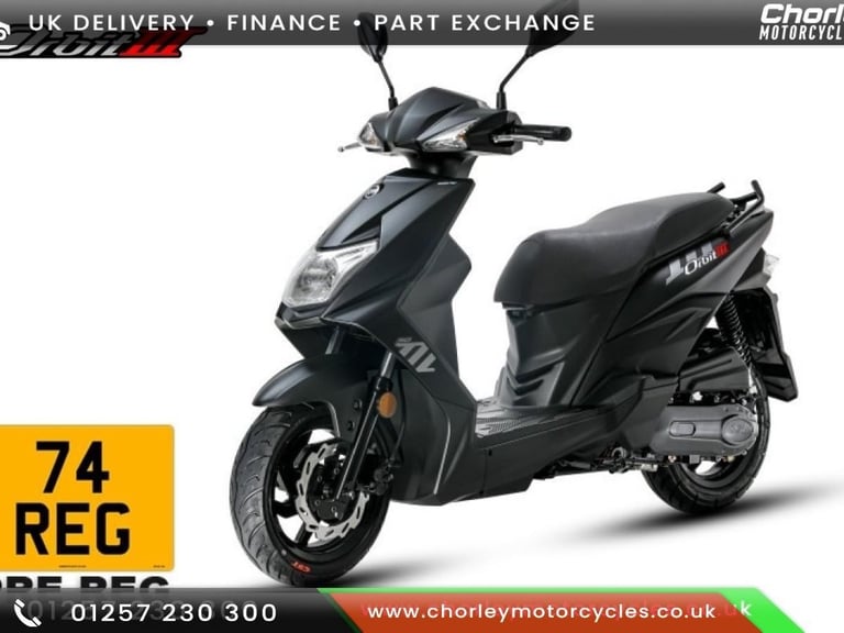 image for SYM Orbit 50cc **RIDE THIS SCOOTER AT 16 YEARS OLD AND SAVE £500**