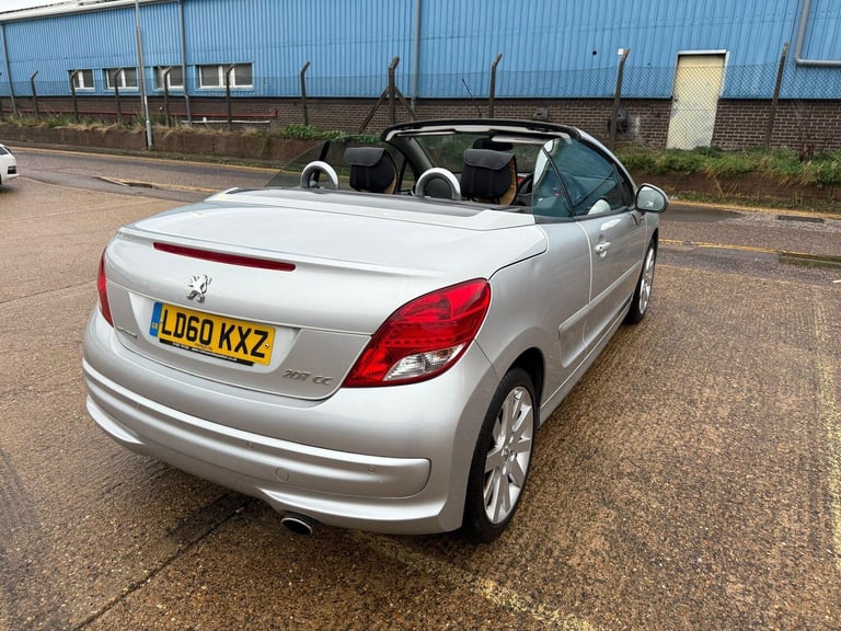  Peugeot 207 CC 1.6 VTi GT Tiptronic Euro 5 2dr Petrol Automatic