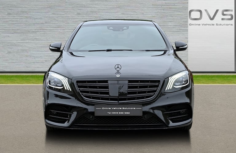 MERCEDES-BENZ S450 L AMG LINE 3.0 [EQ BOOST] MHEV 5DR SALOON 2018 [68] BLACK