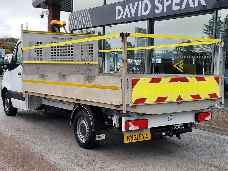 2021 Mercedes-Benz Sprinter 150ps 315 CDI Progressive Dropside with Air Con &amp; Tow Bar Dropsid...