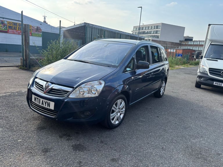 Vauxhall, ZAFIRA, MPV, 2011, Manual, 1796 (cc), 5 doors